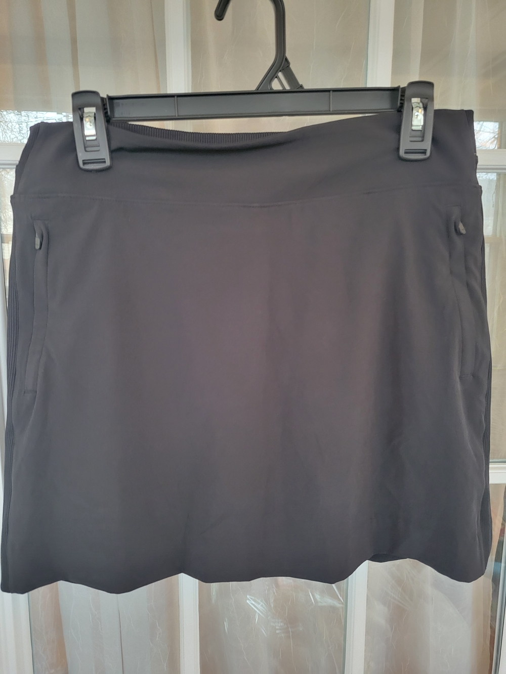 Members Mark Women’s Black  Athletic Stretch Skort Medium